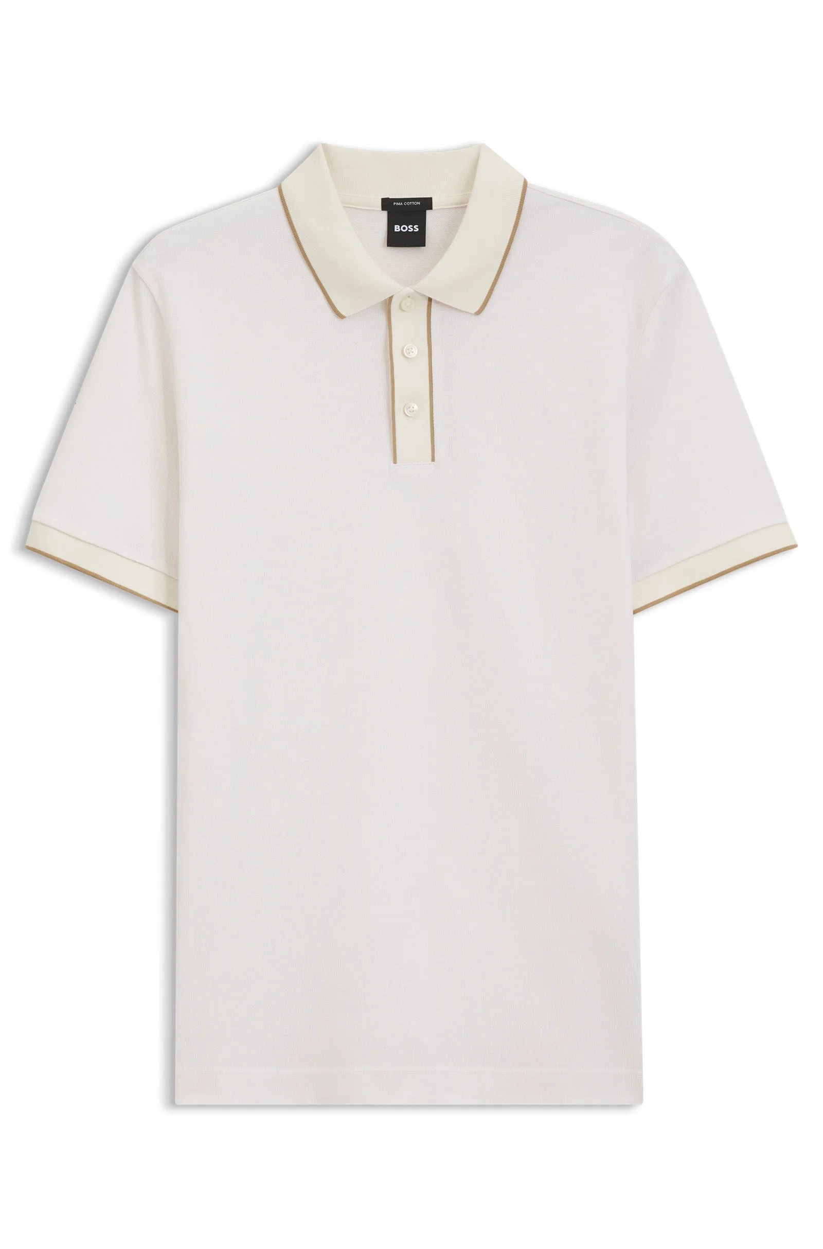 Polo Regular Fit Em Algodão