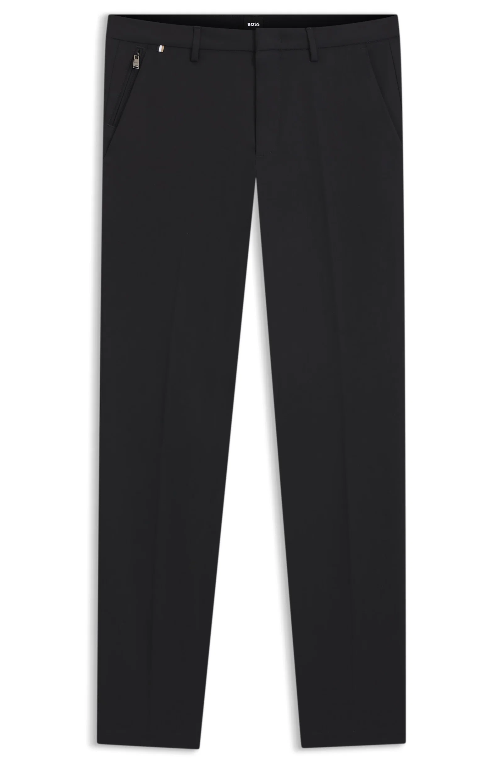 Calça Slim Fit Em Mistura De Algodão Com Stretch — imagem 1