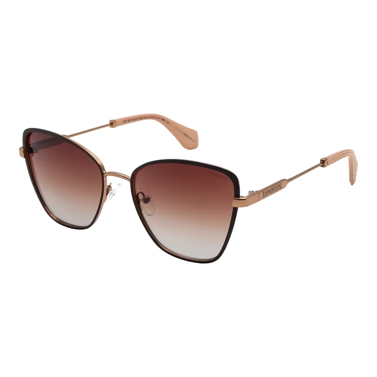 Óculos de Sol Feminino Havaianas Quadrado Caramelo — imagem 1