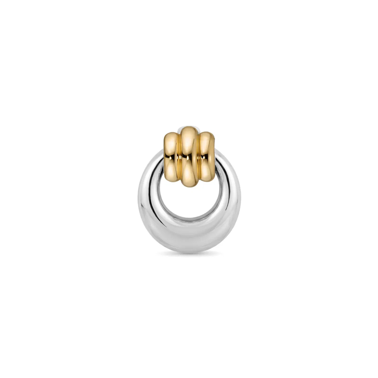 Pingente Ópera em Prata 925 com Ouro Amarelo 18k, 16mm — imagem 1