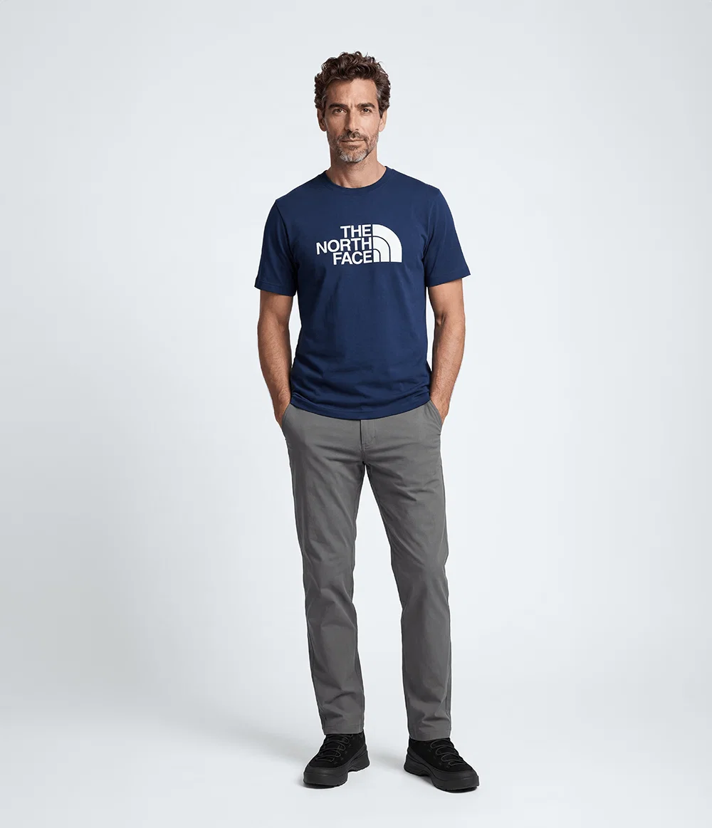 Camiseta Unissex Evolution Half Dome Summit Navy / TNF White