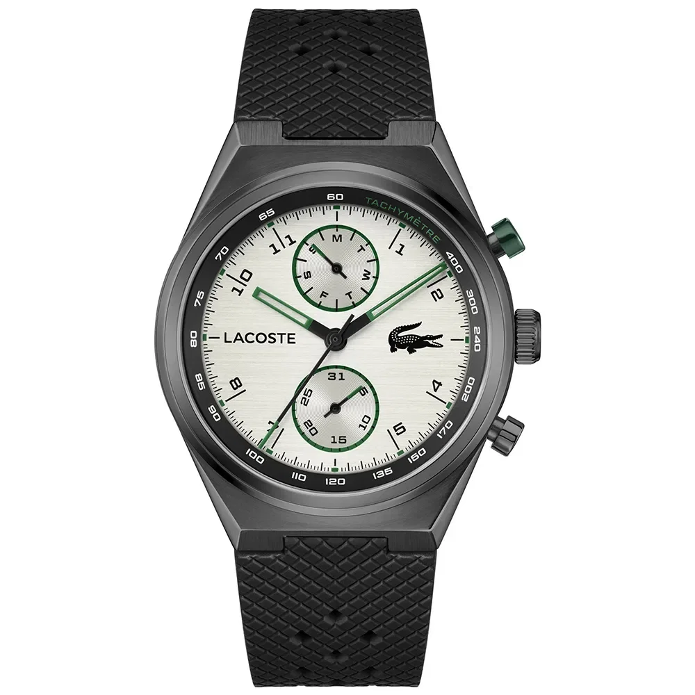Relógio Lacoste Line Racer Masculino em Borracha Preta 2011498 — imagem 1