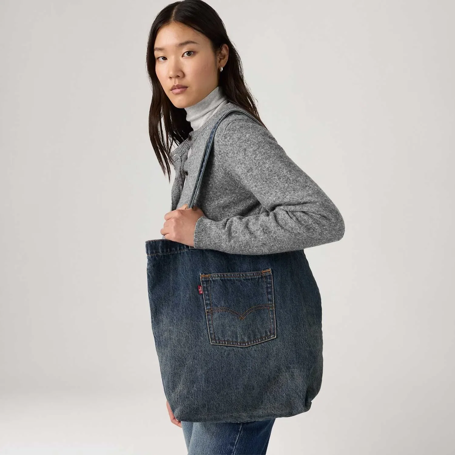 Tote Bag Levi's® Evolution Lavagem Escura