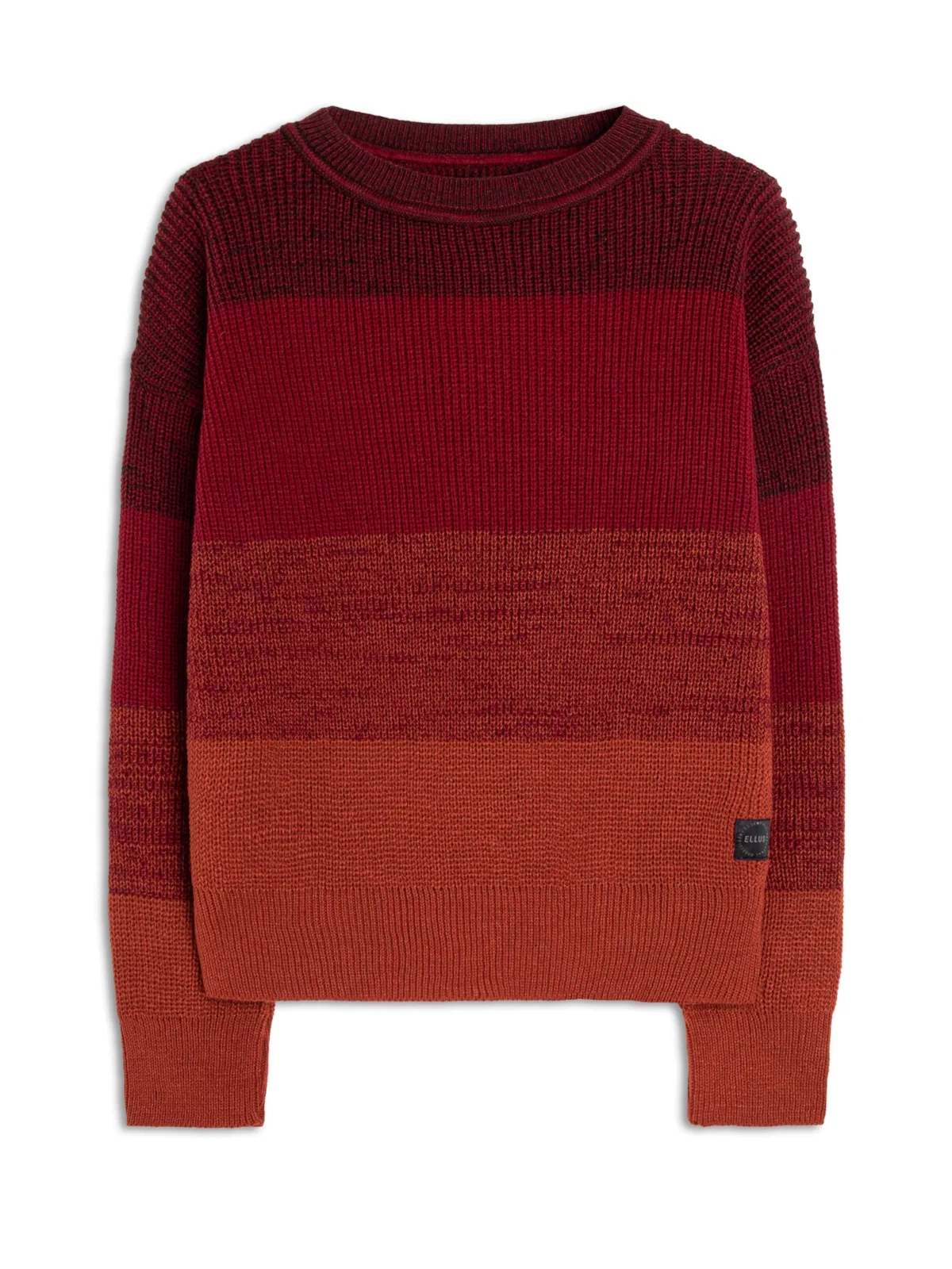 Tricot Ellus Mixed Stripes Vermelho — imagem 1