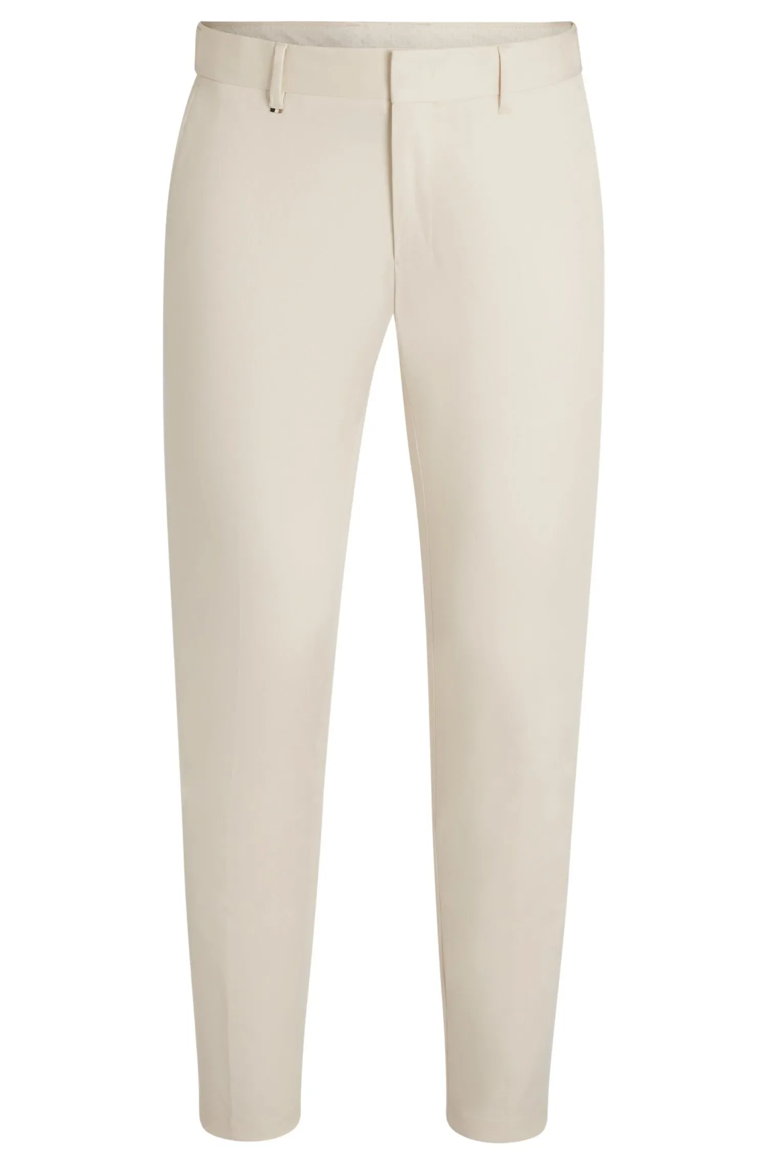 Calça Formal Em Algodão Elástico Confortável