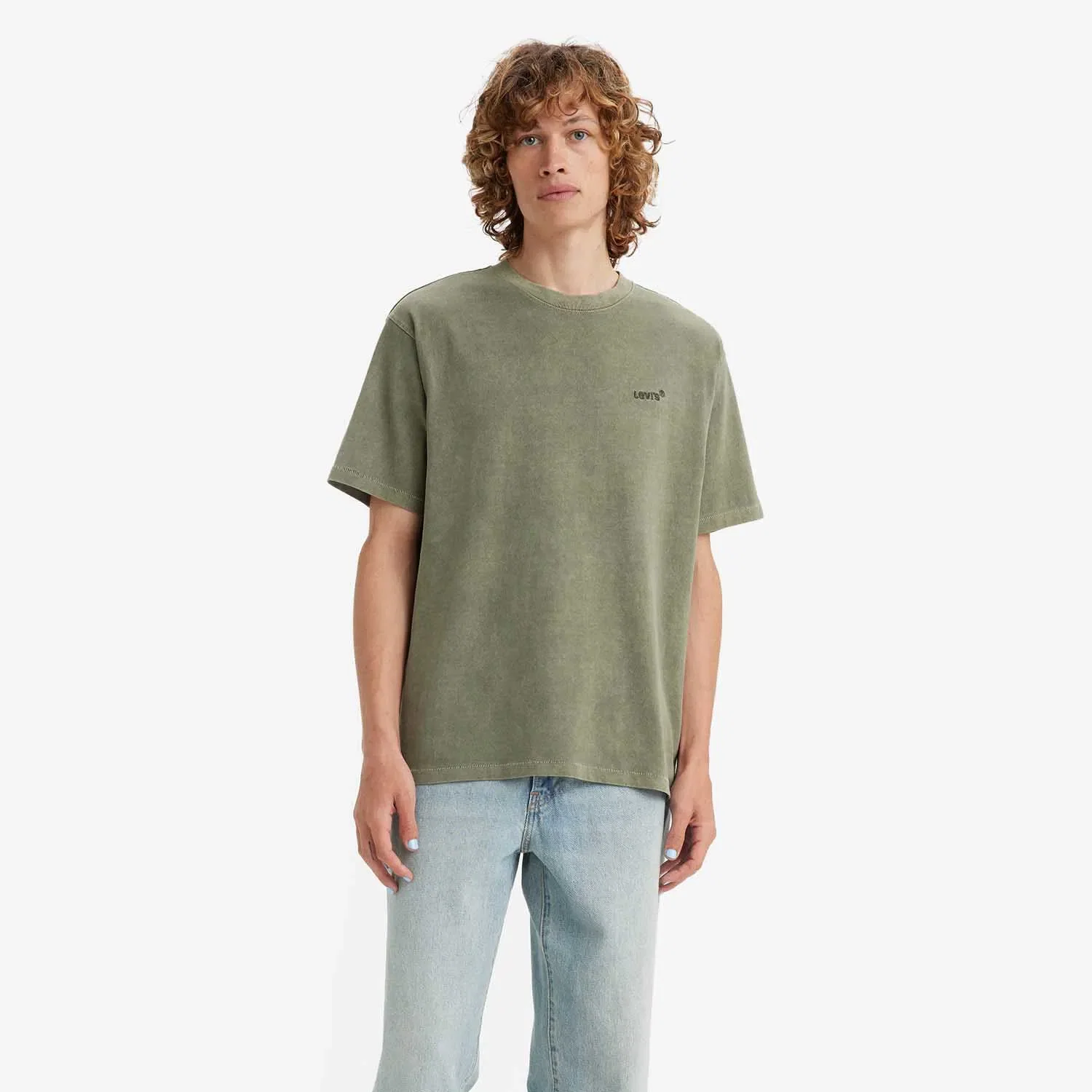 Camiseta Levi's® Red Tab Vintage Manga Curta Verde — imagem 1