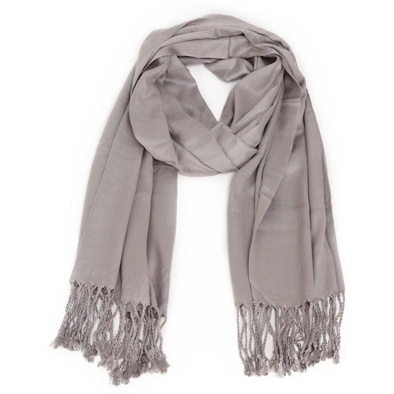 Echarpe Pashmina Viscose Lisa
