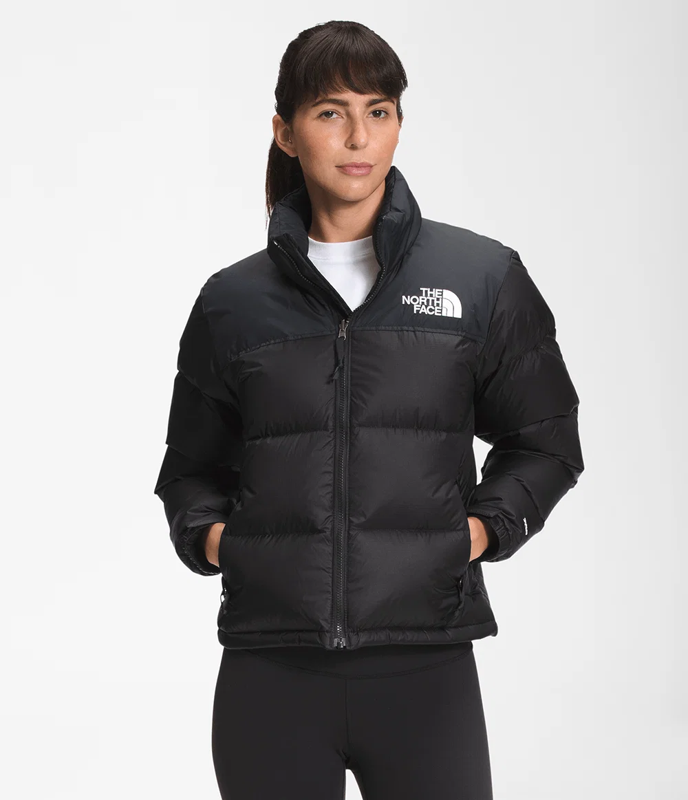 Jaqueta Feminina 1996 Retro Nuptse Preta — imagem 1