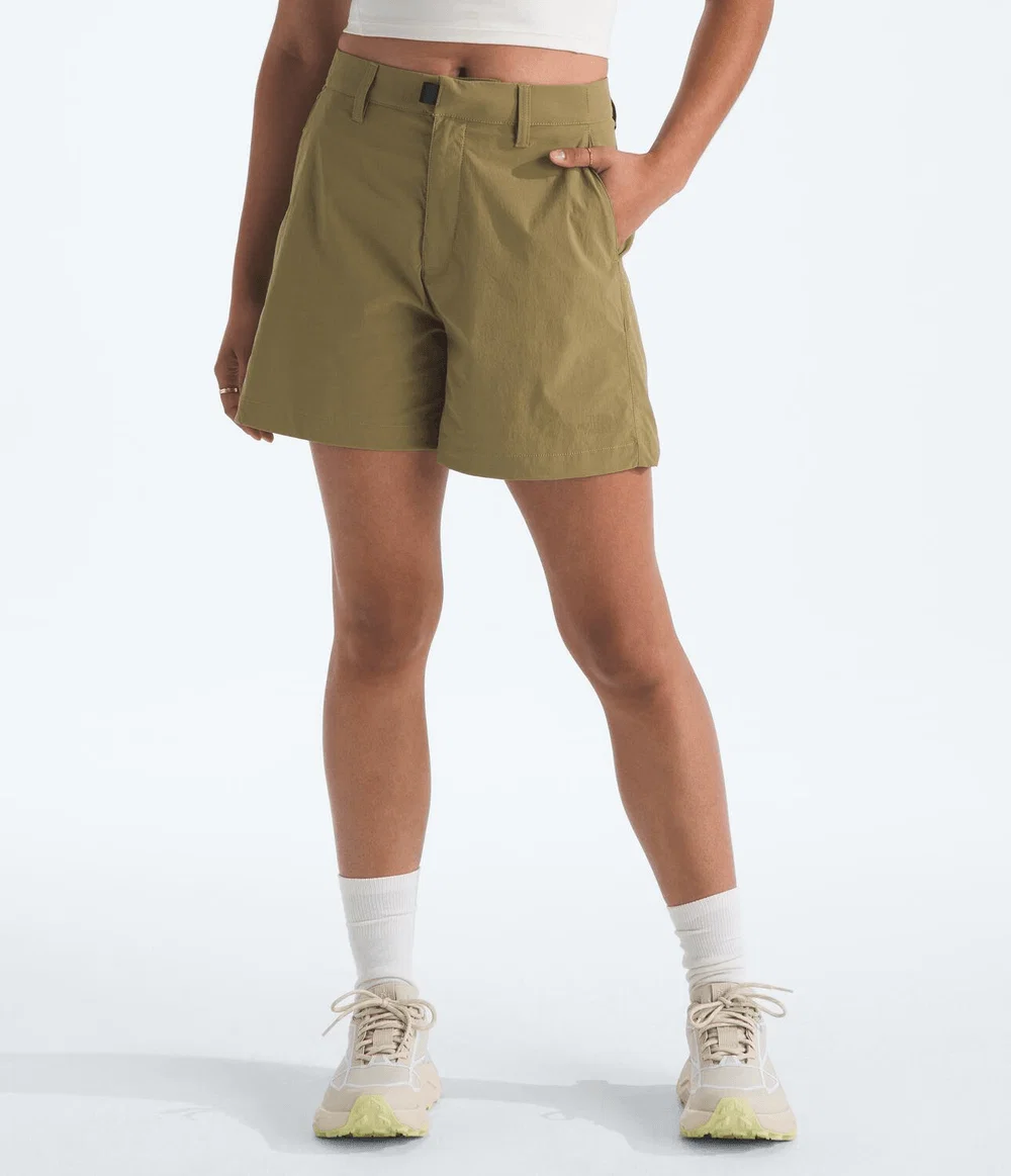 Short Feminino Basin 5IN Cedar