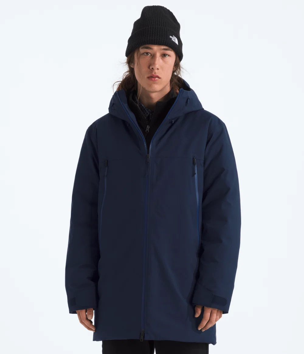Parka Masculina Mountain Range Down Summit Navy