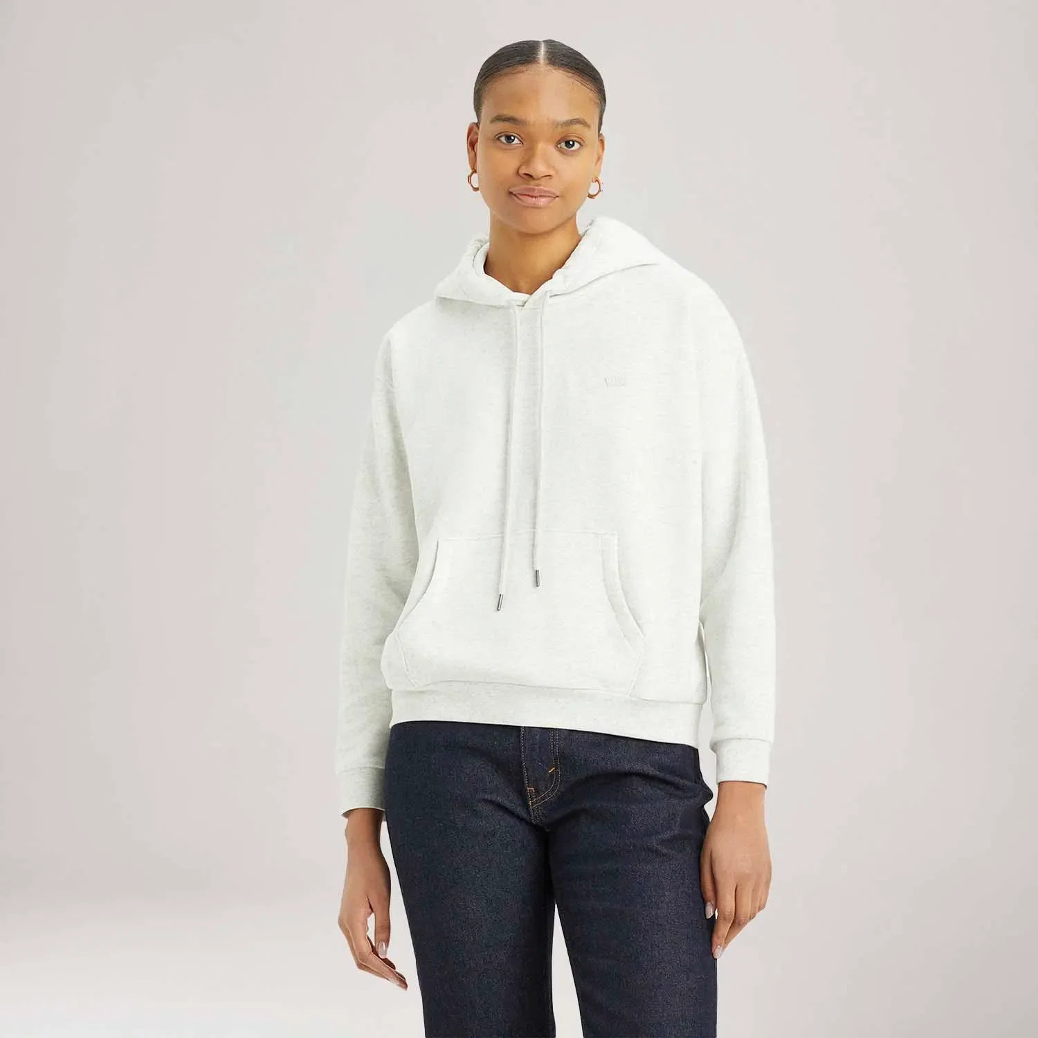Moletom Levi's® Everyday Hoodie com Capuz Off White — imagem 1
