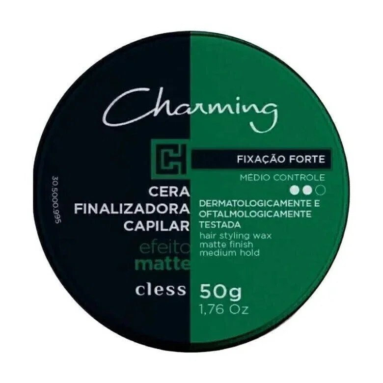 Cera Finalizadora Charming Efeito Matte Fixação Forte 50g