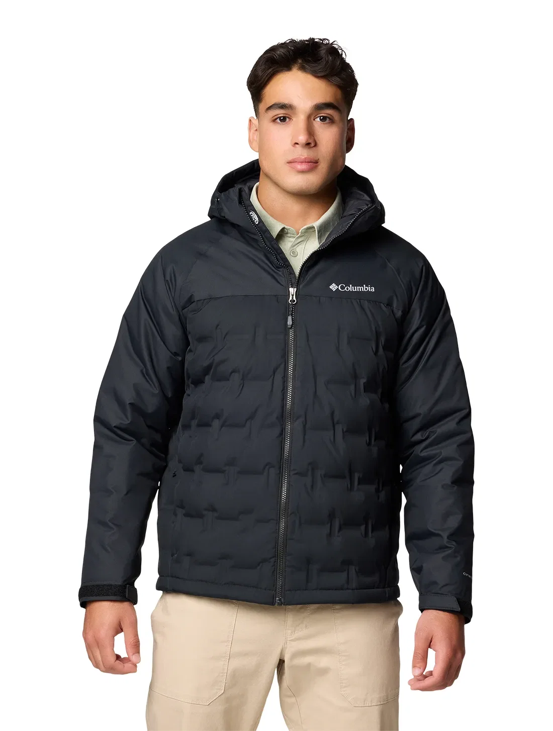 Jaqueta Down Columbia Masculina Grand Trek™ III com Capuz — imagem 1
