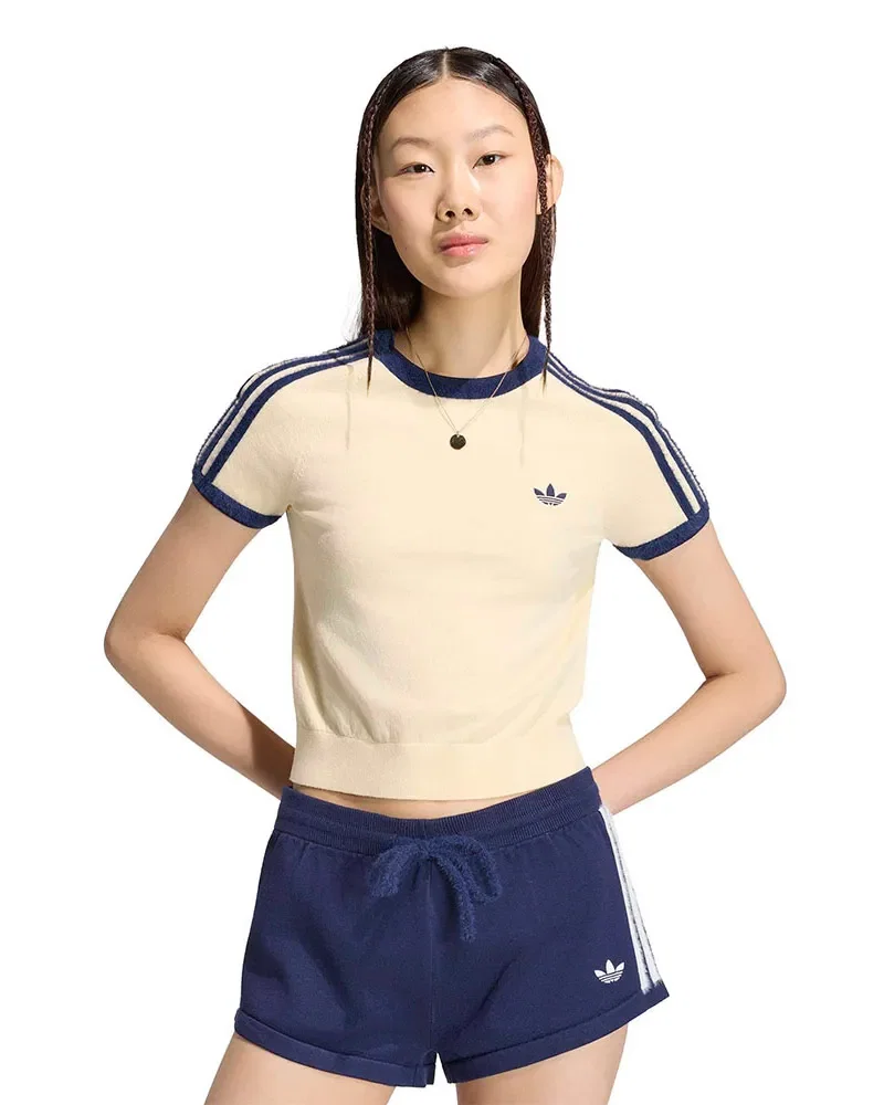 Camiseta Adidas Knit Feminina — imagem 1
