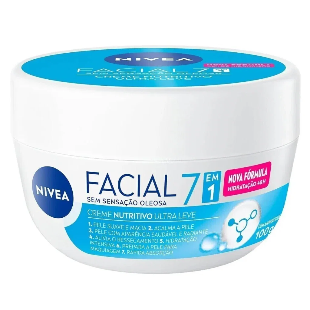 Creme Facial Nivea Nutritivo 7 em 1 100g