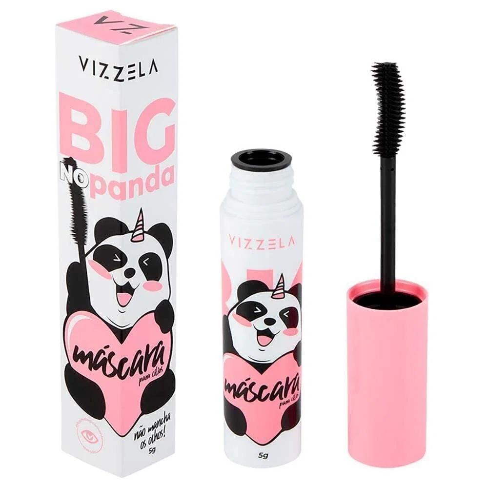 Máscara para Cílios Vizzela Big No Panda Black 5g