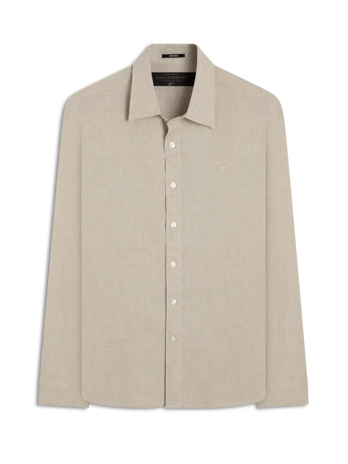 Camisa Linho Blend Cross Dye Prata