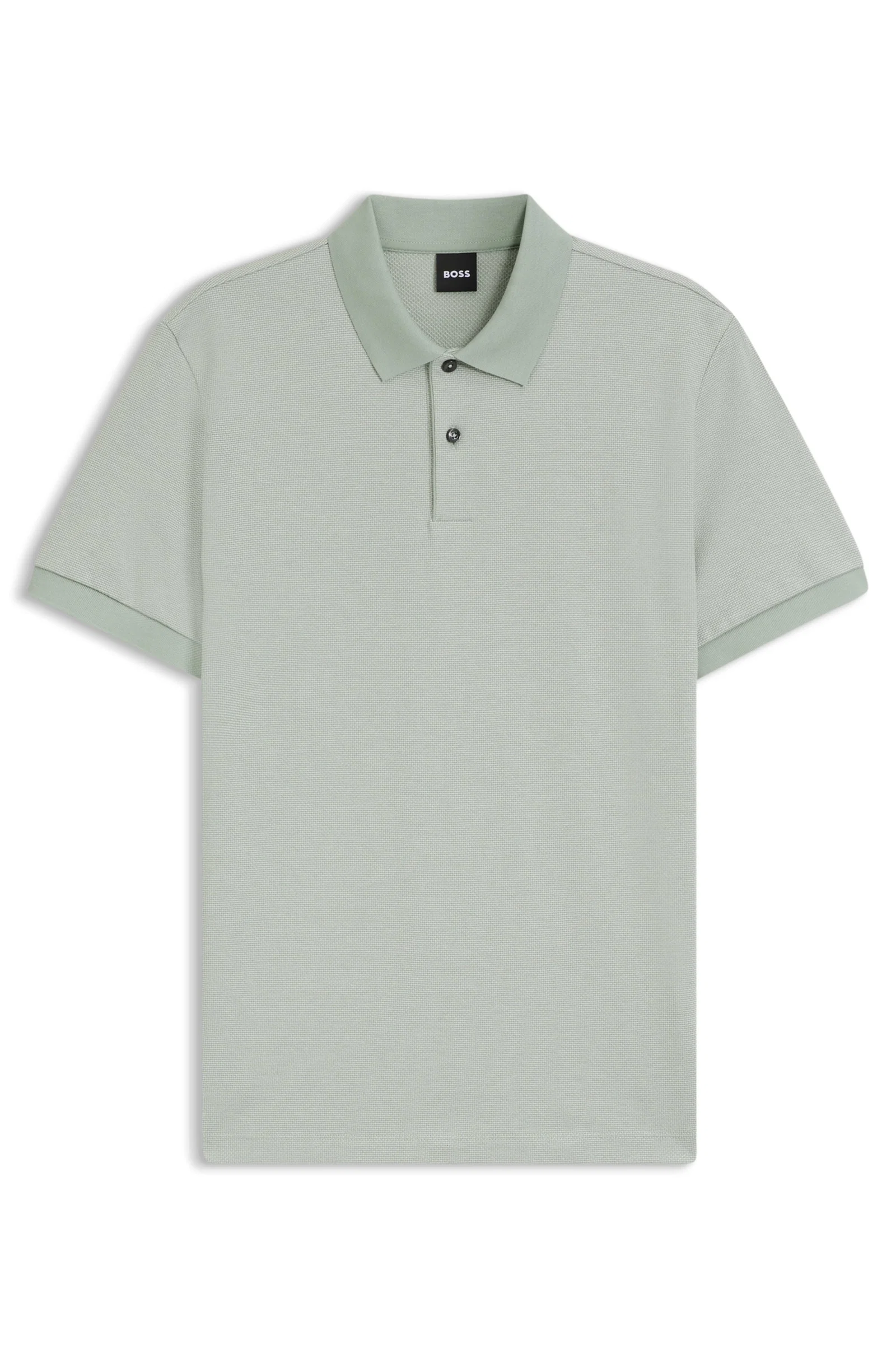 Polo De Algodão Com Estrutura De Bolhas — imagem 1