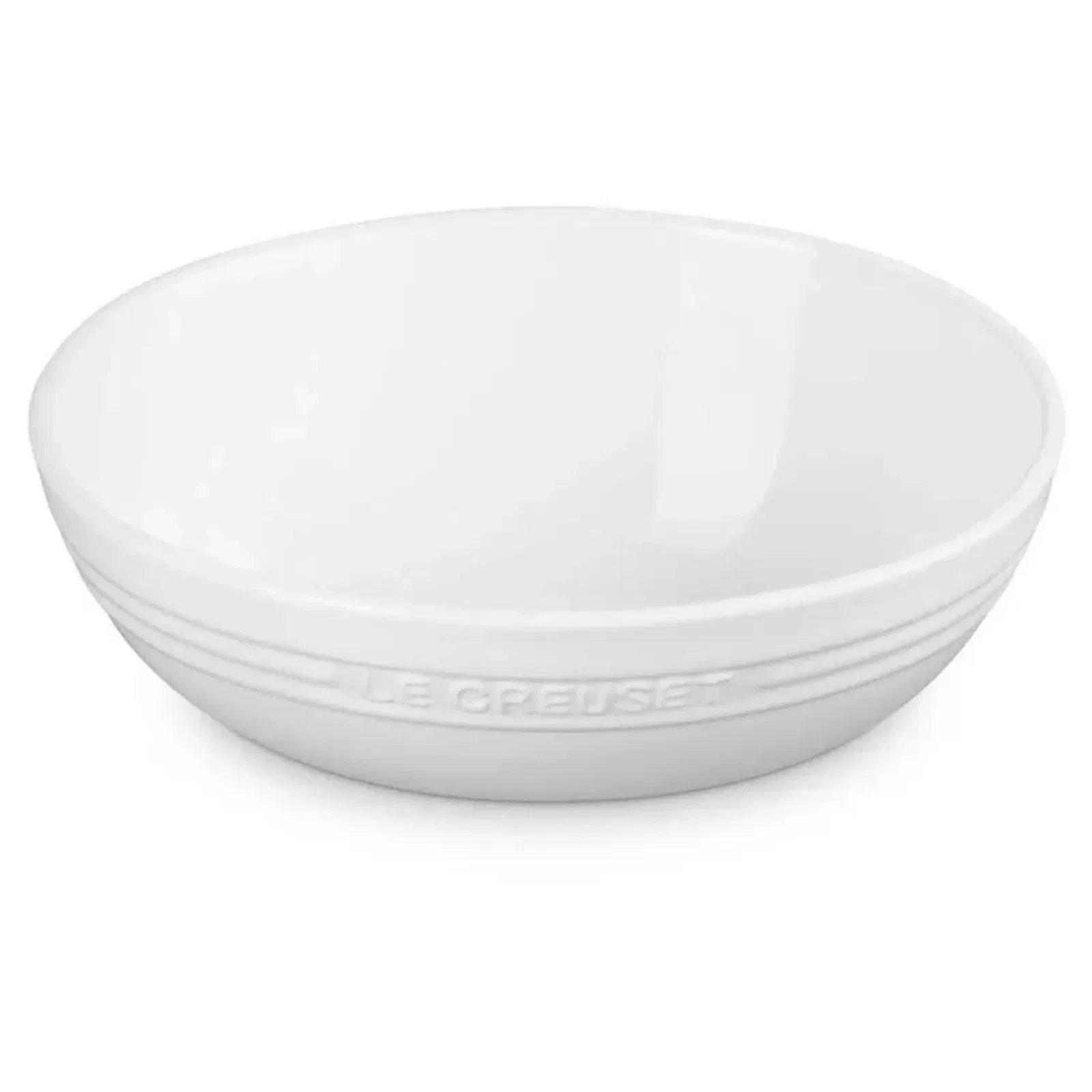 Bowl de Servir Oval em Cerâmica Branco 3,2L Le Creuset