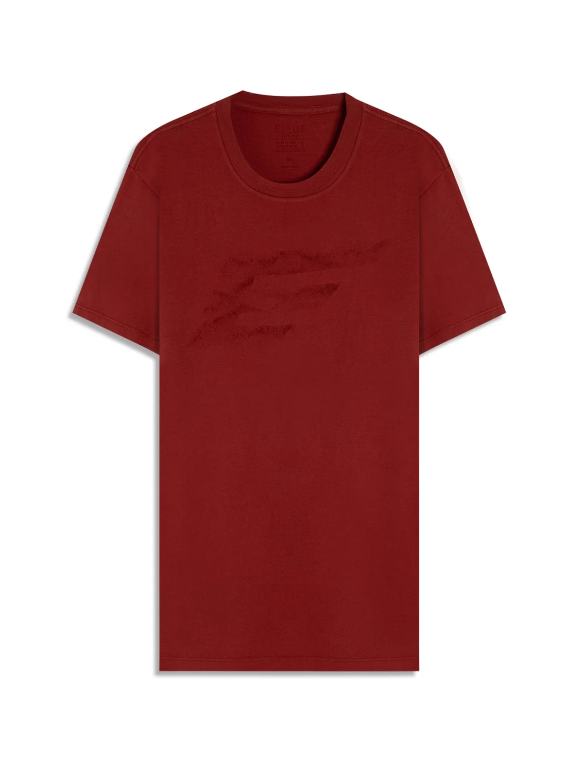 T-Shirt Cotton Fine Maxi Easa Vermelho — imagem 1