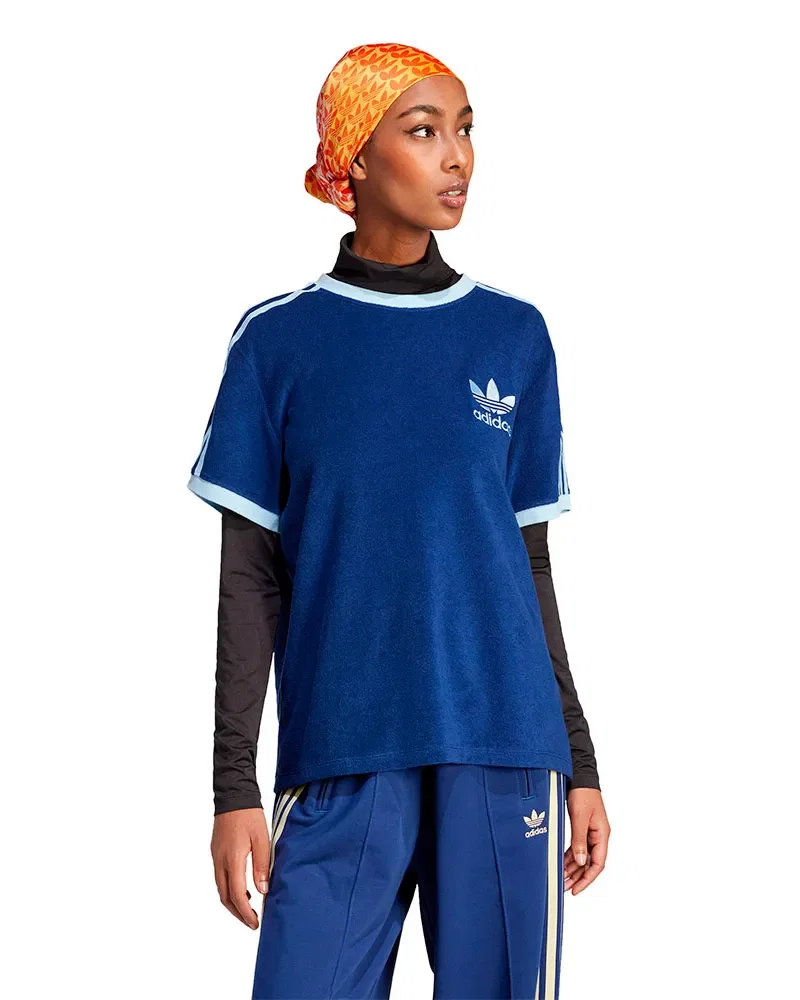 Camiseta Adidas Terry 3S Feminina — imagem 1