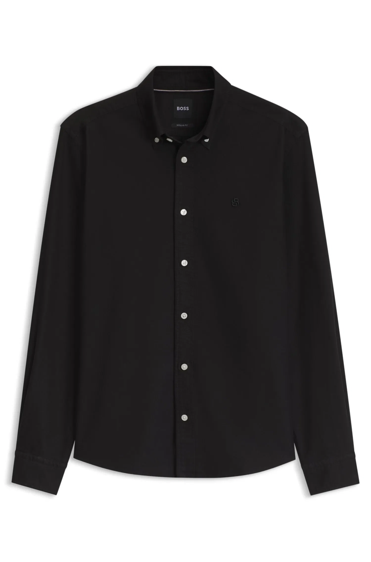 Camisa Regular Fit Em Algodão