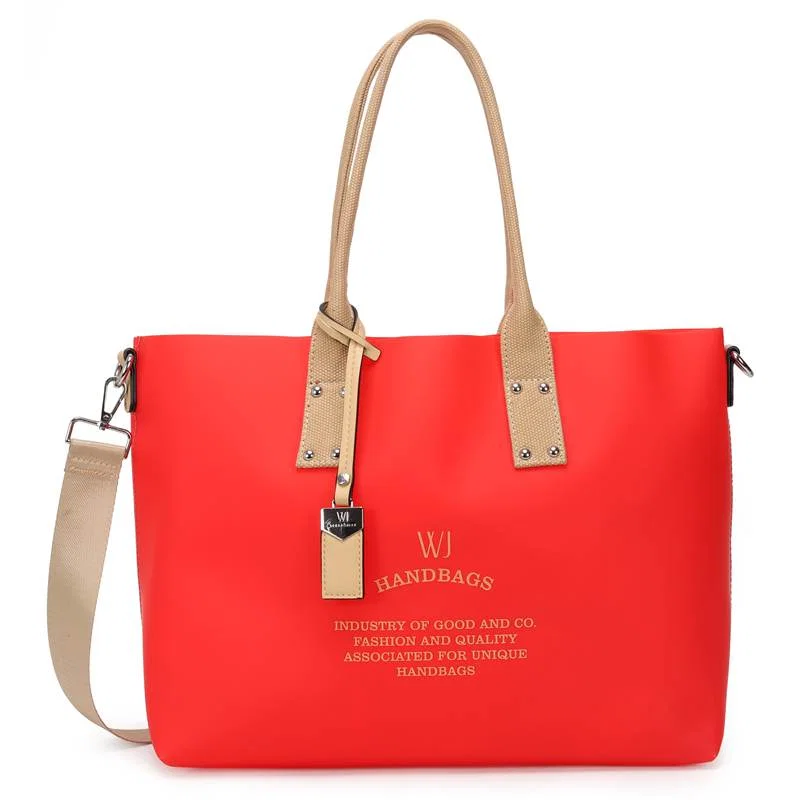 Shopping Bag Grande Vinil Com Alca Canvas