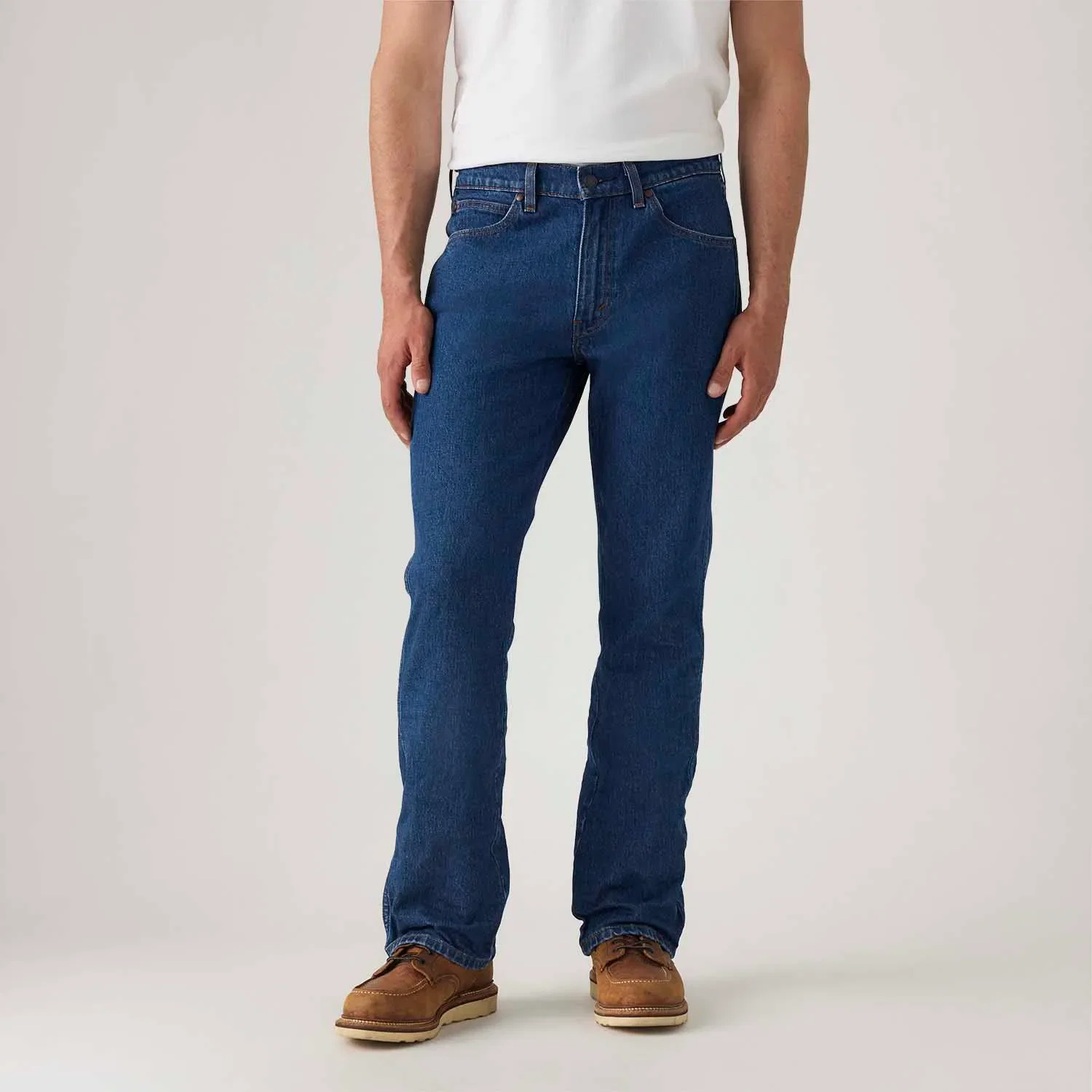 Calça Jeans Levi's® 537® Western Bootcut Lavagem Escura — imagem 1