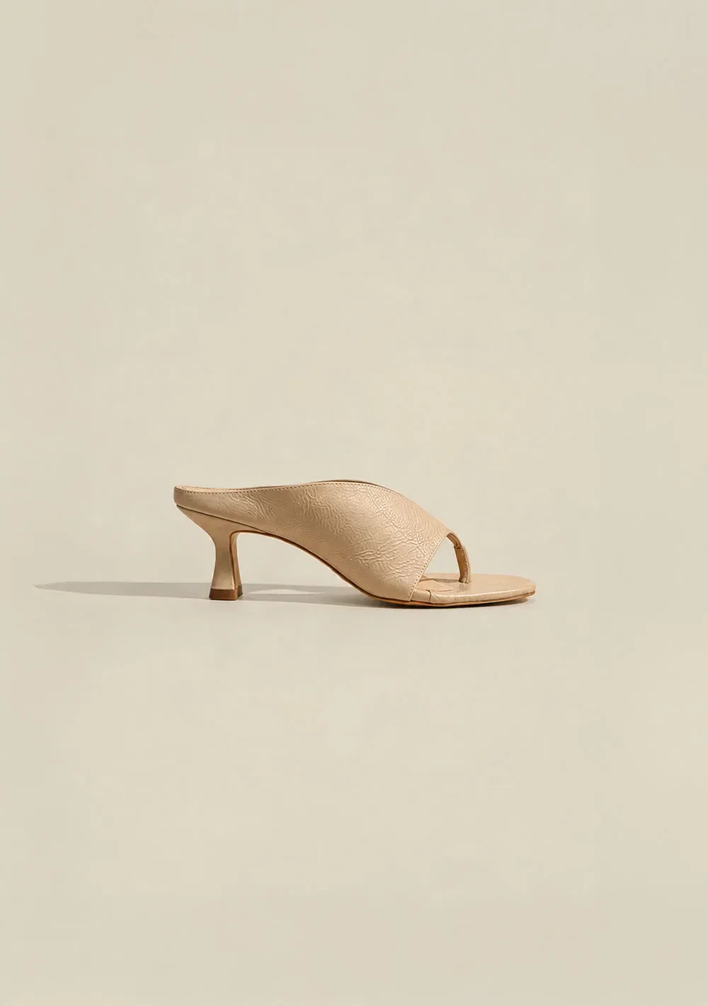 Sandália Saltinho Terroir Cinza — imagem 1