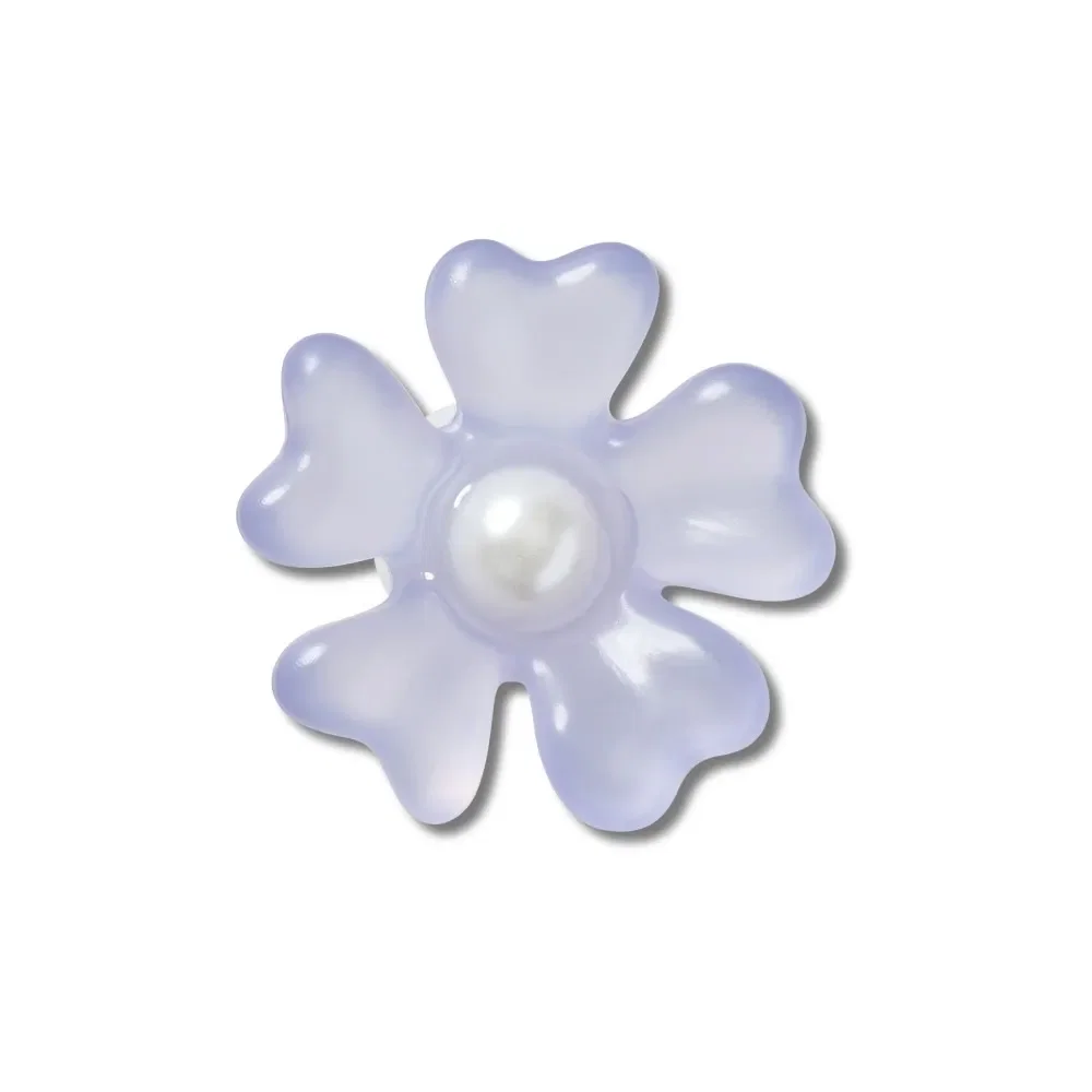 Flor com Pérola Lavanda