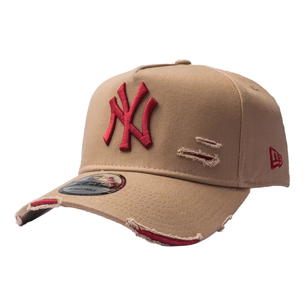 Boné New Era 9Forty Destroyed MLB New York Yankees Strapback — imagem 1