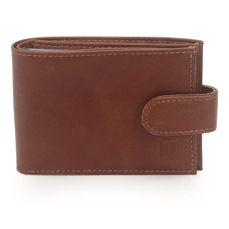 Carteira Masculina Couro Lapela Com Plastico Removivel