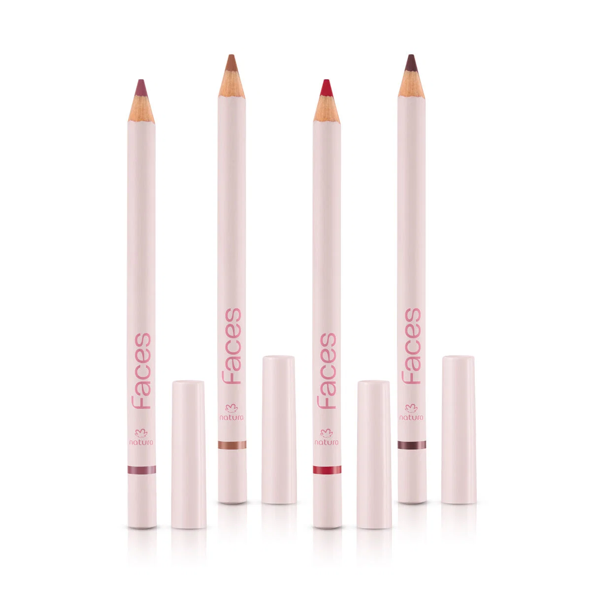 Kit Lápis Labial Faces 4 un de 1,1 g — imagem 1