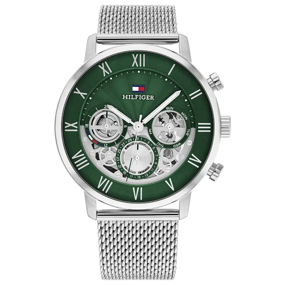 Relógio Tommy Hilfiger Masculino Aço Prateado 1710567