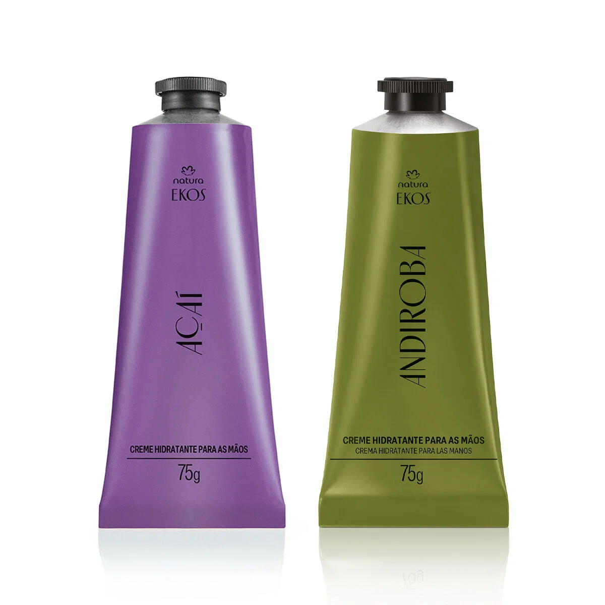 Kit Creme Hidratante para as Mãos Ekos Açaí e Ekos Andiroba 2 un de 75 g