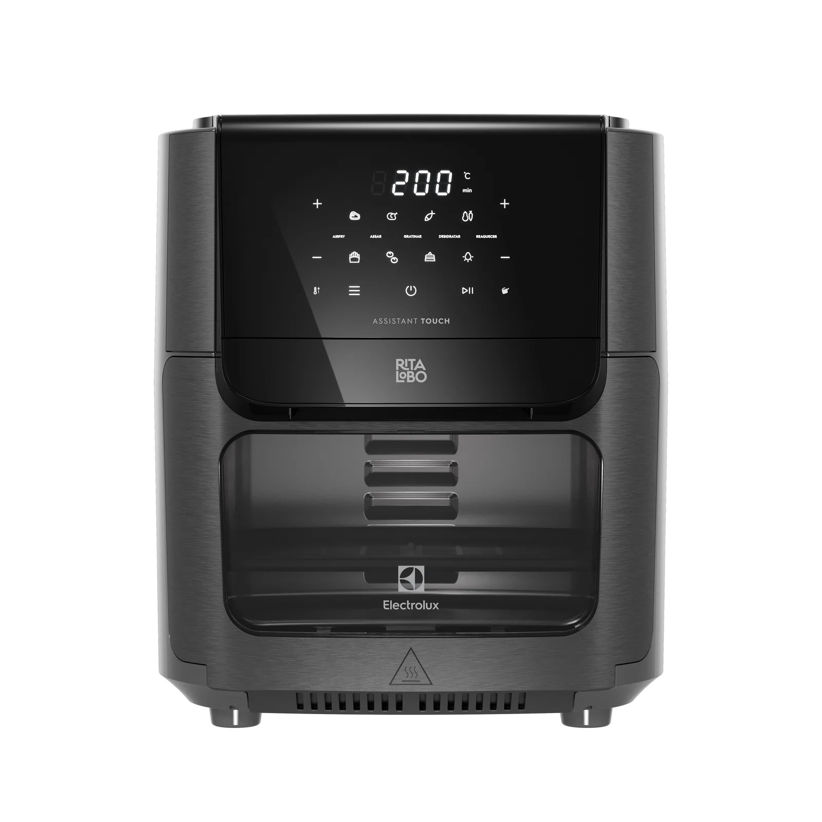 Air Fryer Oven Electrolux por Rita Lobo 12L Digital Grafite Experience 1700W (EAF85) — imagem 1