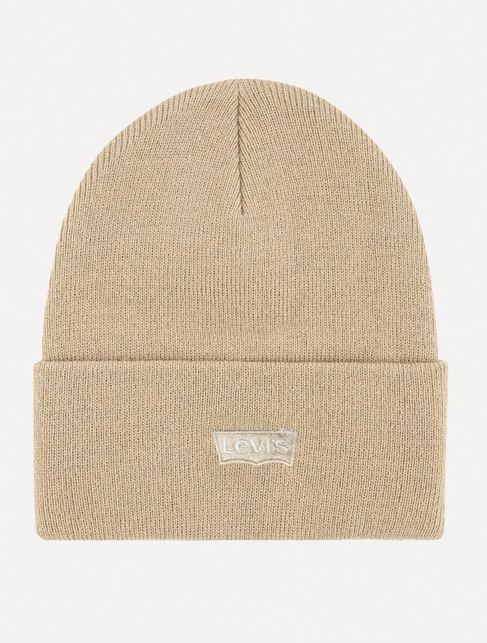 Gorro / Touca Levis Masculino Embroidered Batwing Knited Logo Cáqui — imagem 1