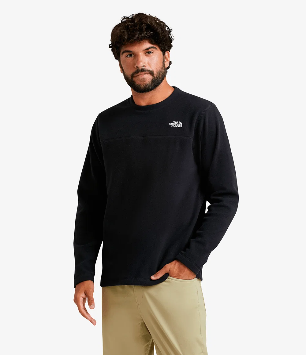 Fleece Masculino TKA 100 Glacier Crew TNF Black