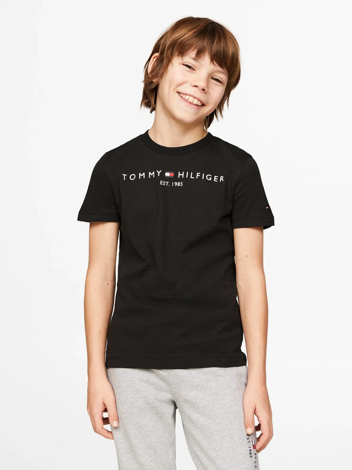 Camiseta Infantil Tommy Hilfiger Clássico Logo