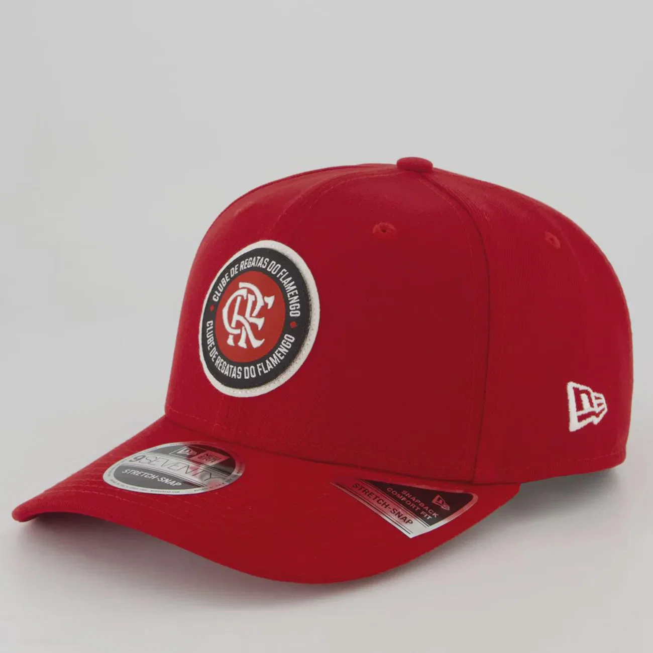 Boné Unissex New Era Flamengo 970 NFL Brasil Game 2026 Badge Aba Curva