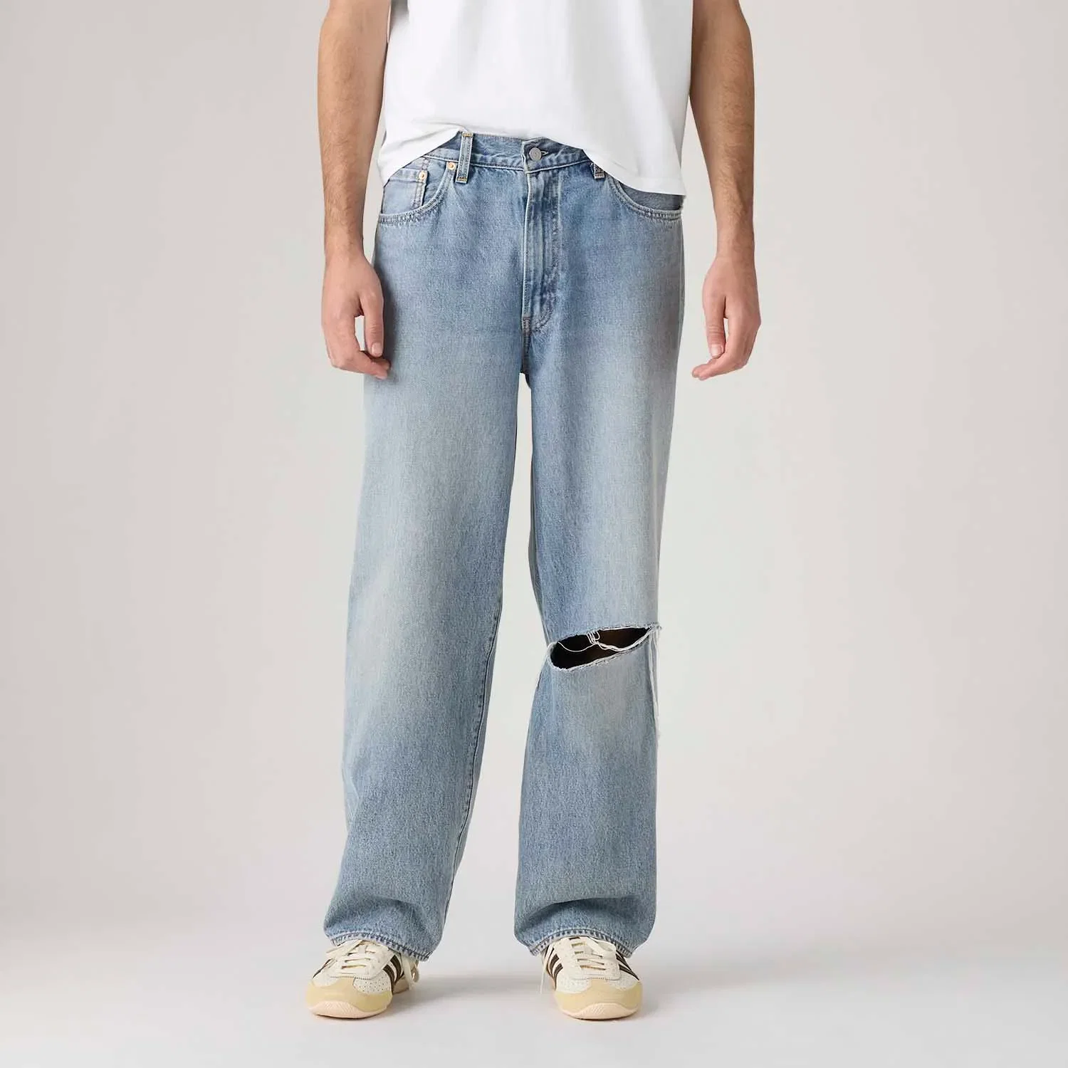 Calça Jeans Levi's® 578® Baggy Lavagem Clara — imagem 1