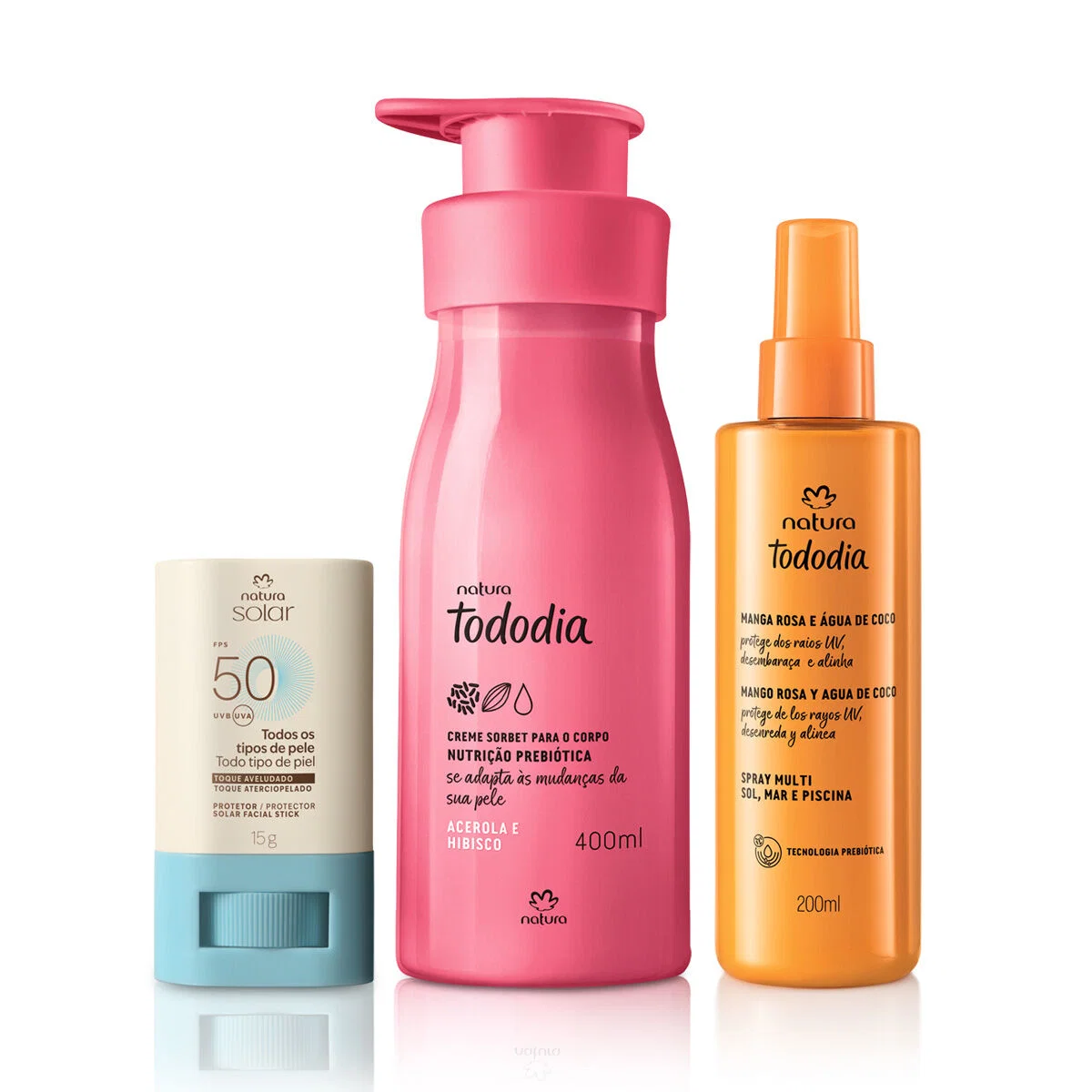 Kit Verão Tododia Acerola e Hibisco e Natura Solar — imagem 1