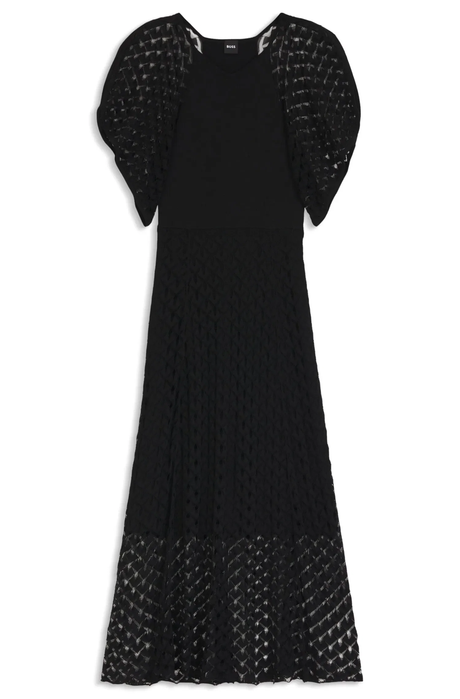 Vestido Regular Fit De Viscose