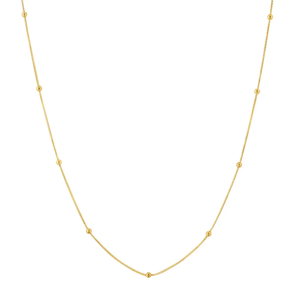 Corrente Veneziana em Ouro Amarelo 18k, 40cm — imagem 1