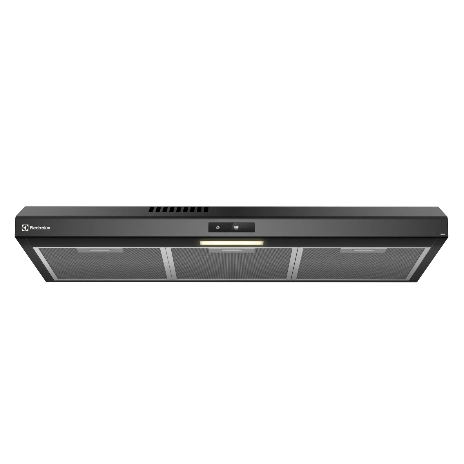 Depurador de Ar Electrolux 80cm Preto Alto Poder de Sucção, Painel Touch e Luz LED (DE8TB)