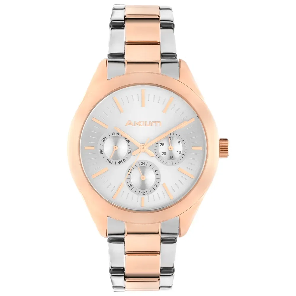 Relógio Akium Lady Fine Sport Feminino Aço Dual Tone