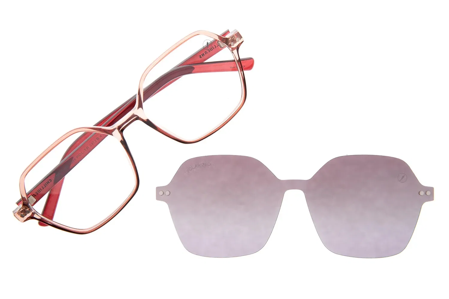 Armação Para Óculos de Grau Feminino Chilli Beans Multi Polarizado Rosé