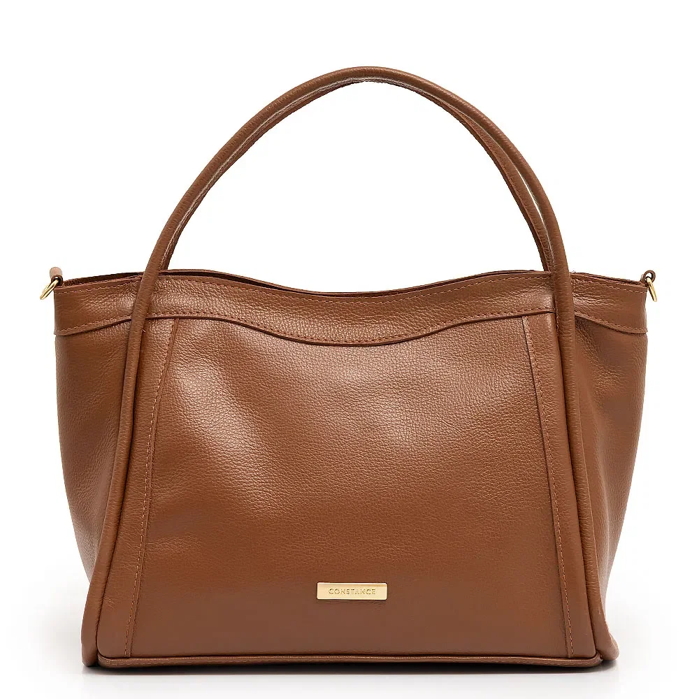 Bolsa Tote Couro Caramelo