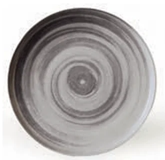 Prato Raso Pierre de Lune Stoneware 28cm Kenya Cinza