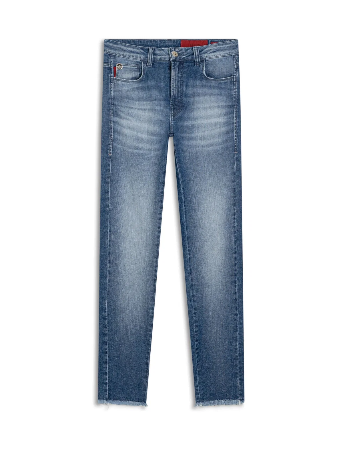 Calça Dark Indigo Elastic Gisele Lav 1906 - Claro C/ Used P23 — imagem 1